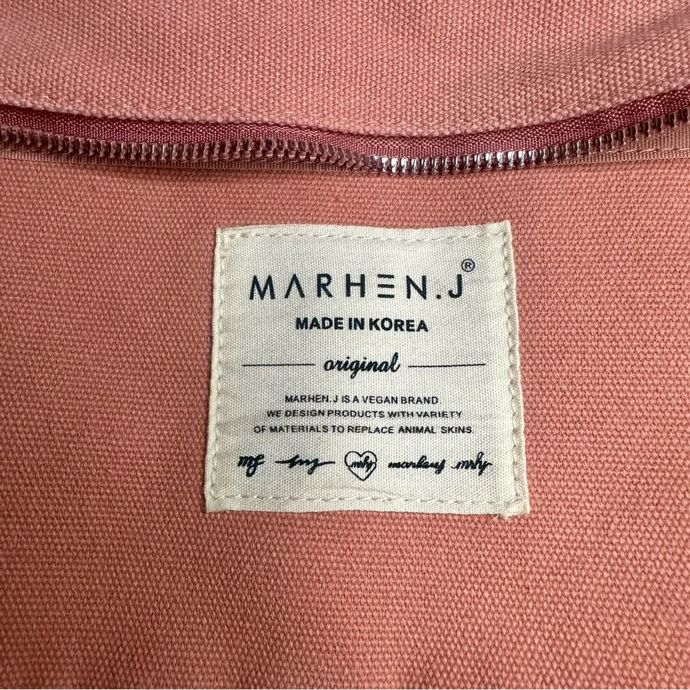 Marhen J Korean Canvas Tote Bag - Rico Comfort - Indi Pink - Picture 6 of 15